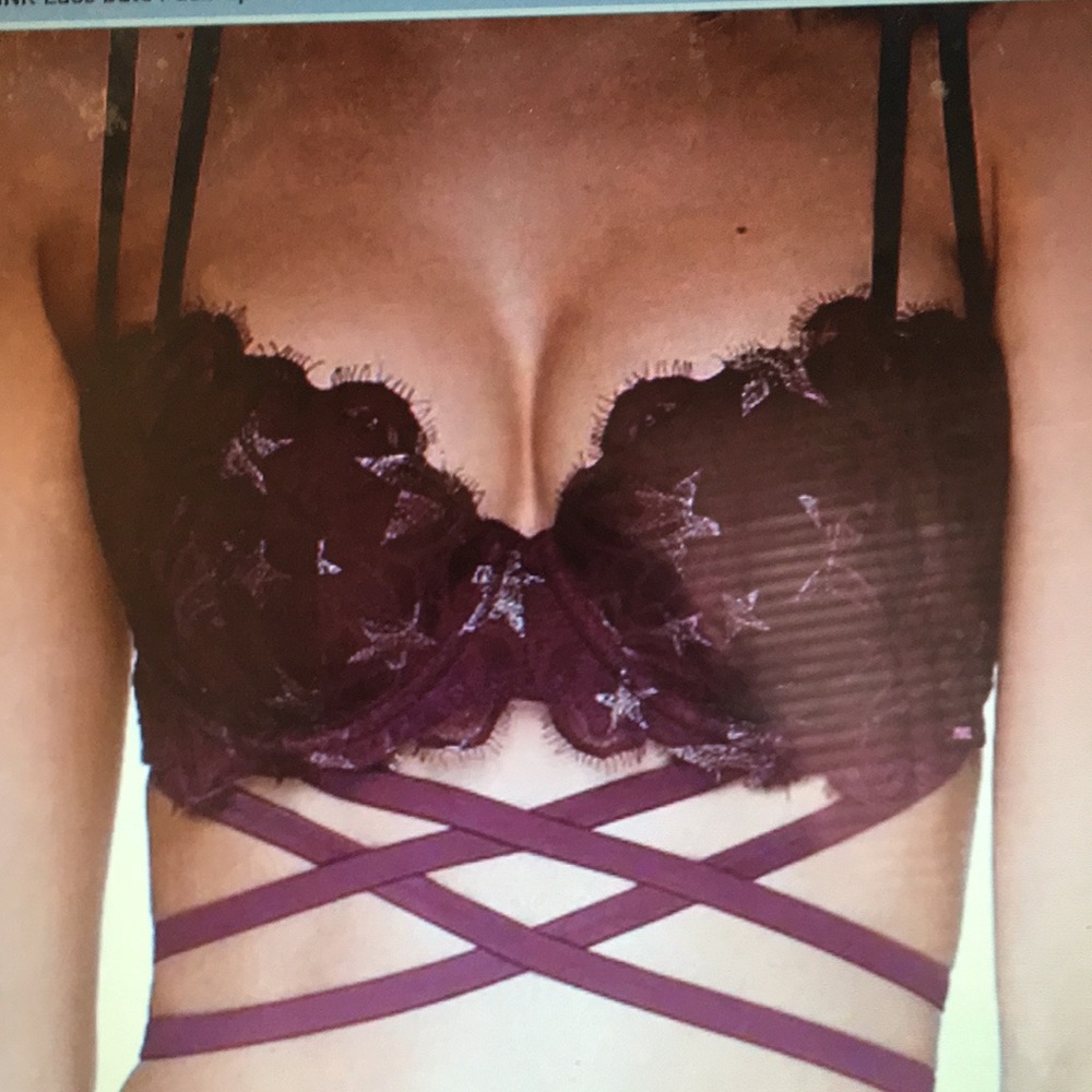 Victoria’s Secret PINK Date Push Up Bra Size 36D